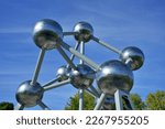 Réplica del Atomium de Bruselas, Parque Europa de Torrejon de Ardoz, Spain