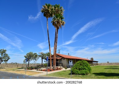 DELANO, CA-JUNE 21, 2014: The 40th Anniversary Celebration At Agbayani Village: This Building Was The Clinic In The Early Days. Now It Houses United Farm Workers (UFWA) Offices.