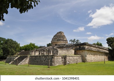 Delapidated Observatory. Chichén Itzá, Yucatán, Mexico.
