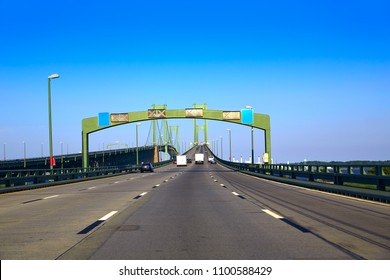 Delaware Memorial Bridge Road In USA US