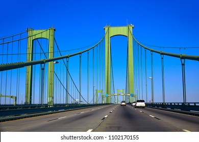 Delaware Memorial Bridge Road In USA US