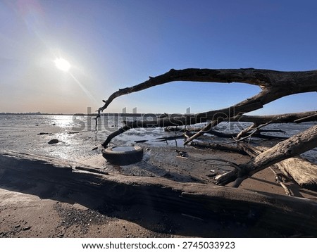 delaware river at the beach in the DOD