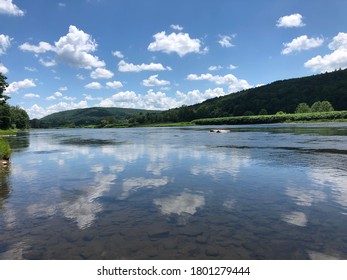 Delaware River In Callicoon, NY