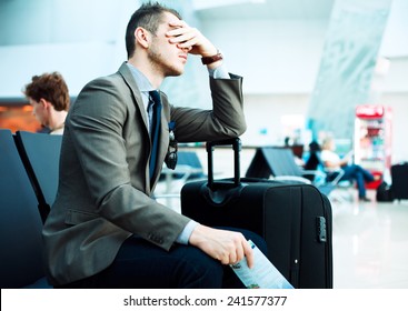 delayed flight - Shutterstock ID 241577377