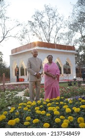 Delhi, India - 03-20-2022 - President Of India, Ram Nath Kovind Along With First Lady Of India, Savita Kovind At An Event In Delhi, India.