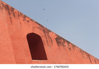 Delhi, India, 2012: A Decorative Window Of The Samrat Yantra