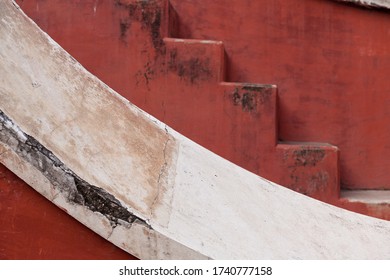 Delhi, India, 2012: Detail Of The Samrat Yantra