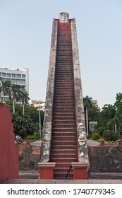 Delhi, India, 2012: The High Staircase Of The Samrat Yantra