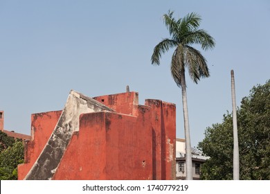 Delhi, India, 2012: One Of The Two Sides Of The Samrat Yantra