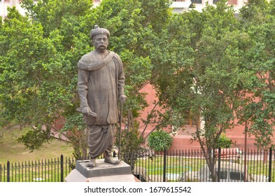 Delhi, India :2020
Giant Statue Of Bal Gangadhar Tilak Near Pragati Maidan At Tilak Marg In Delhi. Indian Nationalist, Teacher, And A Freedom Fighter In India's Independence Struggle. Lal Bal Pal