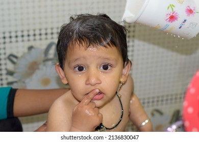 590 Indian kids bath Images, Stock Photos & Vectors | Shutterstock