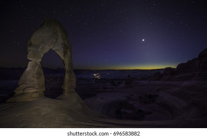 Delicate Arch Dusk