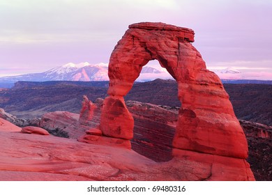 Delicate Arch, Lasal Mountain, Utah