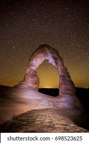 Delicate Arch at Night