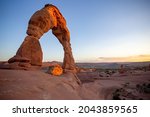 Delicate Arch is one of the widely recognized arches in Arches National Park