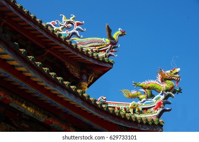 china xiamen nanputuo temple roof decoration ez canvas