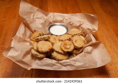 Delicious American Dish Known As Fried Pickle Chips