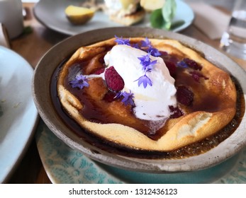 Delicious baked pancake - Shutterstock ID 1312436123