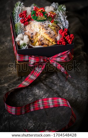 Delicious bread for ChristmasGift bread