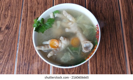 Delicious Chicken Feet Soup Homemade Sop Stock Photo Shutterstock