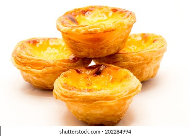 Delicious Chinese Egg Tart Shooting In Studio