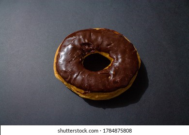 A Delicious Chocolate Covered Donut.