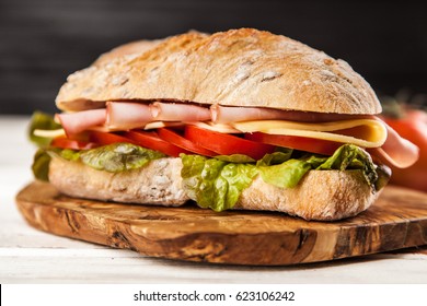 Delicious Ciabatta Sandwich