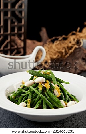 Delicious Cold Dish Nuts and Cucumber Salad