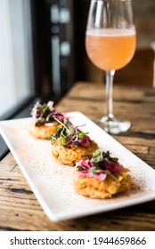 Delicious Crab Cakes And Salmon Cakes 