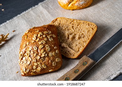 Delicious and crispy breakfast rolls - Shutterstock ID 1918687247