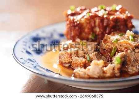 Delicious and delicate fermented bean curd soaked in sesame oil