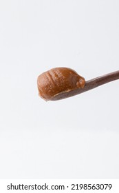 Delicious Dulce De Leche On Spoon