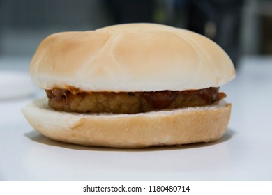 A Delicious Fas Food Burger For Background

