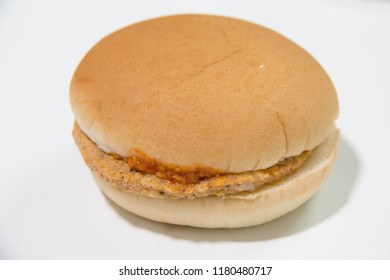 A Delicious Fas Food Burger For Background

