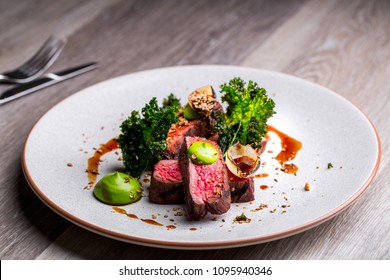 Delicious Fine Dining Steak Dish