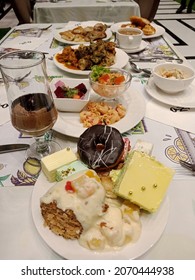 Delicious Food At A Buffet Spread