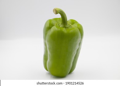 Delicious fresh green bell pepper
