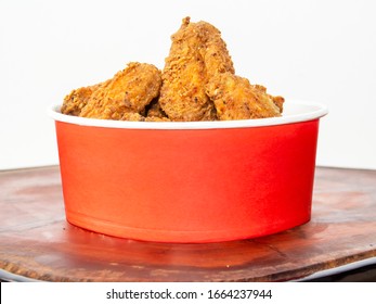 Delicious Fried Chicken In Bucket