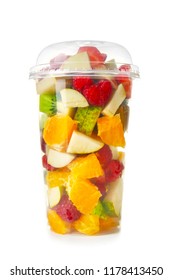 Delicious Fruit Salad Plastic Cup On Stock Photo 1178413450 | Shutterstock