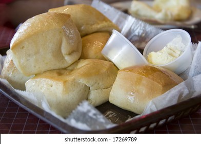 Delicious Glaze Buttered Yeast Rolls With Shallow DOF