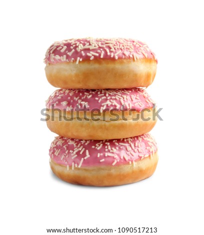 Similar – Pink donuts Food Roll