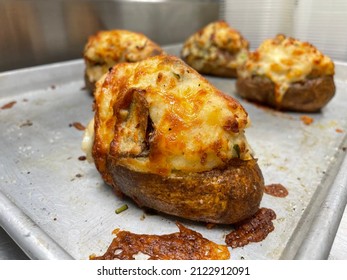 Delicious Golden Twice Baked Potato