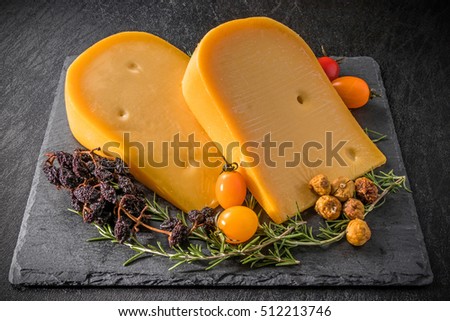 Delicious Gouda cheese