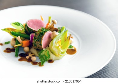Delicious gourmet food - Shutterstock ID 218817064