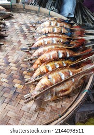 The Delicious Grilled Fish Is Ready To Serve On The Beach