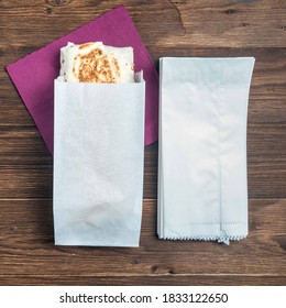 Download Sandwich Wrap Mock Up High Res Stock Images Shutterstock