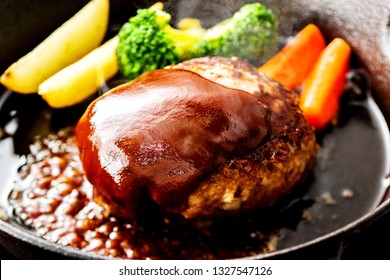 Delicious Hamburg Steak.