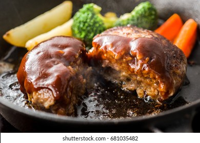 Delicious Hamburg Steak.