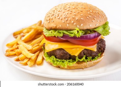 Hamburger Frite Images Photos Et Images Vectorielles De Stock Shutterstock