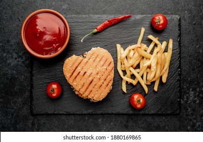 5,252 Heart Burger Images, Stock Photos & Vectors | Shutterstock